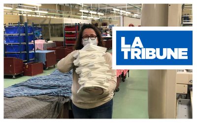 La Tribune // Le CHU de Lille et la filière textile s’allient pour fabriquer des masques